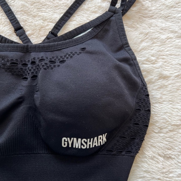 Gymshark Sports Bra - Small - Black - Picture 3 of 5